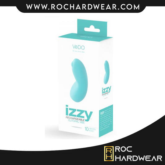 Vedo Izzy Rechargeable Clitoral Vibrator - Tease Me Turquoise